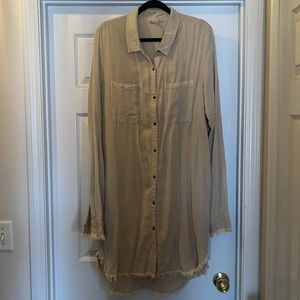 Long button down Shirtdress / Jacket M